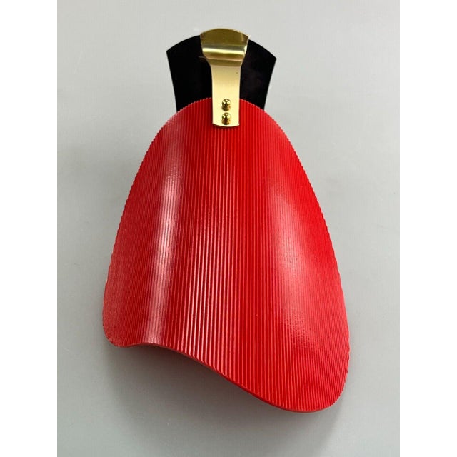 Metal Space Age Acrylic Wall Sconce, 1960s For Sale - Image 7 of 14