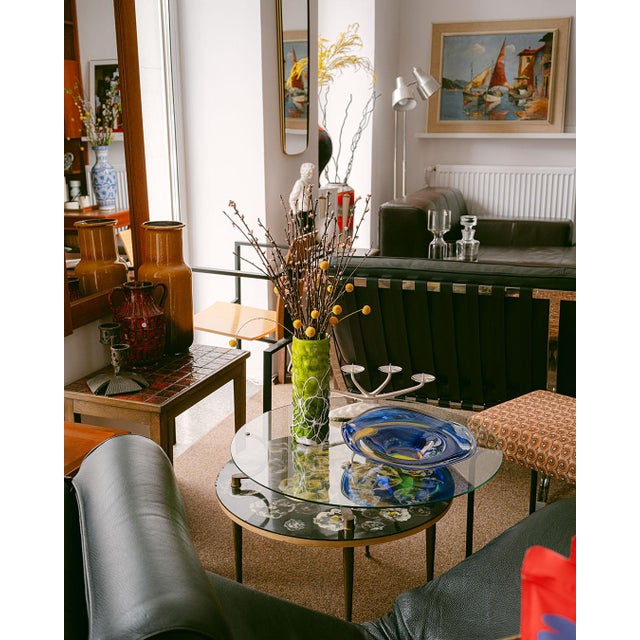 1950s Vintage Italian Handcrafted Table, 1950s For Sale - Image 5 of 6