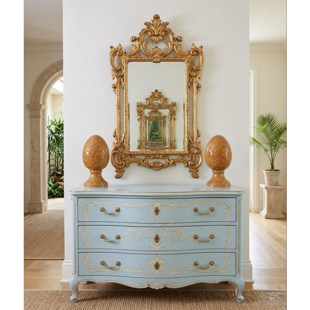 Pair of Vintage Mid-Century Italian Ceramic "Pigna" Pinecone Finials For Sale - Image 9 of 10