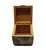 Wood and Lacquered Parchment Storage Box, Italy, 1950s For Sale - Image 6 of 9