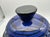 Moroccan Vintage Moroccan Safi Assif Poterie Blue Lidded Jar 12” Handcrafted Pottery For Sale - Image 3 of 6