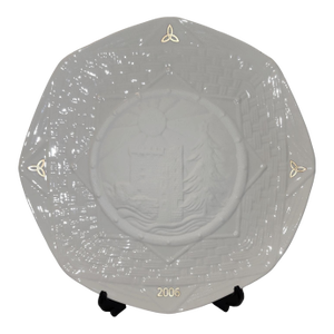 Belleek Christmas at Blarney Numbered Collectors Plate