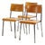 Vintage Beech Chair by Horgen Glarus, 1960s For Sale