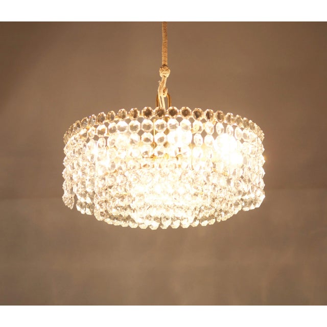 Crystal Chandelier by J.L. Lobmeyr For Sale - Image 6 of 10