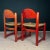 Red Padova Chairs from Hank Lowenstein, Italy, 1970s, Set of 2 For Sale - Image 4 of 13