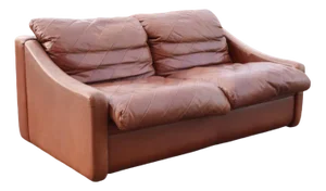 Leather 2-Seater Sofa from Rolf Benz, 1970s