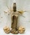 19th Century Chinese Hand-Carved Cypress Guanyin Buddhist Goddess Sculpture For Sale - Image 13 of 15