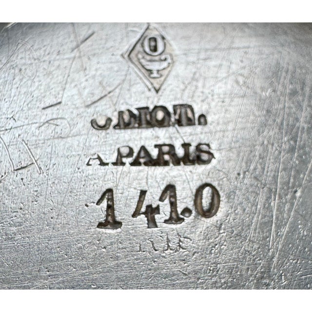 Russian Imperial Baronial Heraldic Silver Service from Odiot Paris, Set of 7 For Sale - Image 5 of 18