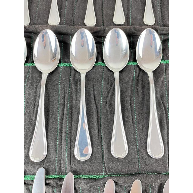 Cutlery Set in Silver from Zaramella, Italy, 1990s, Set of 101 For Sale - Image 3 of 15