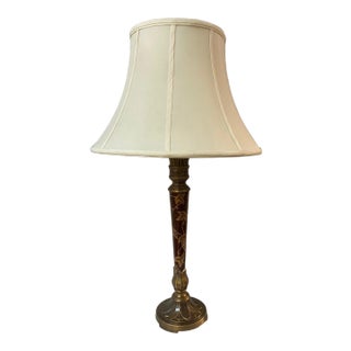 Lamp With Grapevine Column For Sale