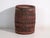 Antique Wooden Barrel with Iron Hoops, Hungary, 1930 For Sale - Image 8 of 8