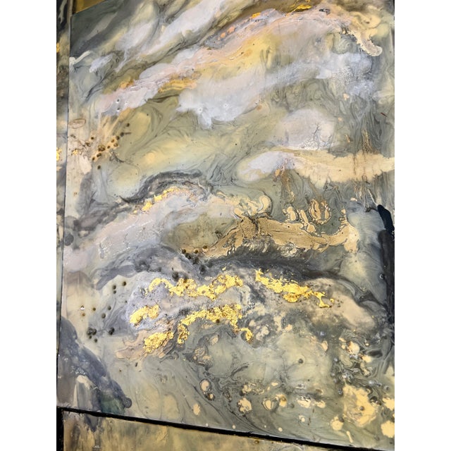 Green Tile Mural by Melvin G. Hillger For Sale - Image 8 of 12