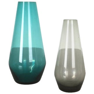 Turmalin Series Vases by Wilhelm Wagenfeld for WMF, Germany, 1960s, Set of 2 For Sale