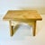 American 1980s Vintage Americana Farmhouse Boho Chic Folk Art Pine Step Stool For Sale - Image 3 of 9