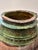French Vintage Vessel With Green Glaze Accents For Sale In Miami - Image 6 of 9