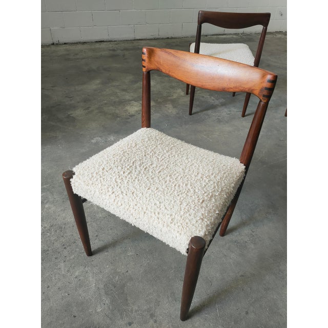 Beige Vintage Danish Chairs from Bramin, 1970, Set of 4 For Sale - Image 8 of 8
