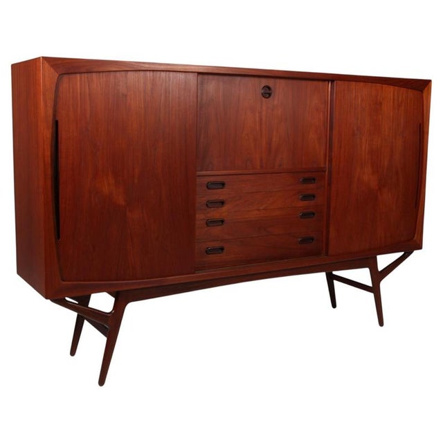 VintageTeak Sideboard by Harry Østergaard, 1960s For Sale - Image 9 of 9