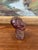 Red Vintage Abstract Clay Bust Sculpture With Possibly Red Iron Oxide Finish For Sale - Image 8 of 9
