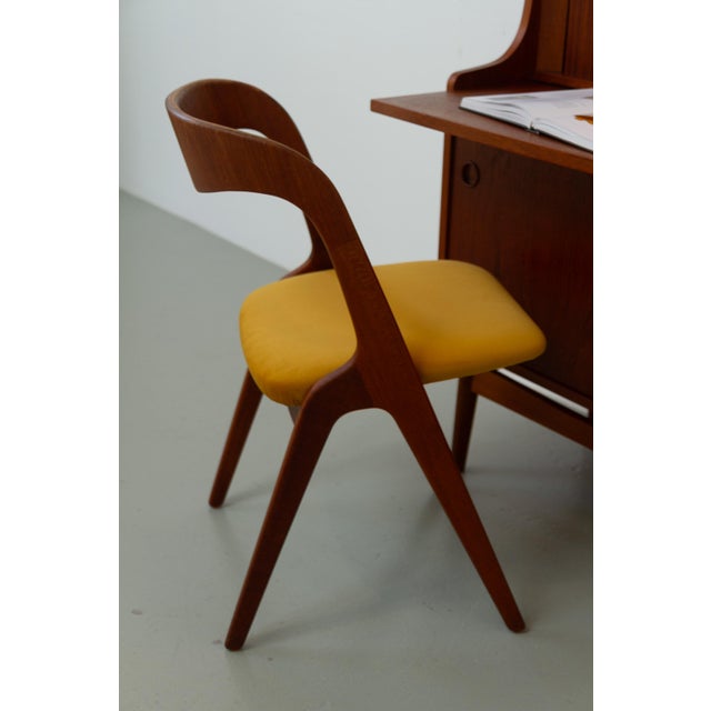 1960s Danish Teak Sonja Side Chair by Johannes Andersen for Vamo, 1960s. For Sale - Image 5 of 18