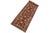 Shabby Chic Ziegler 1990's Dark Red/Blue Wool Runner Rug- 3'1'' X 11'10'' For Sale - Image 3 of 10