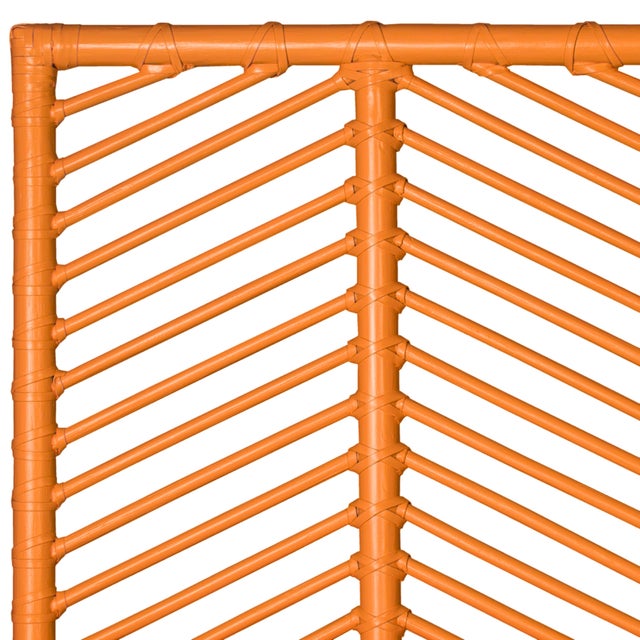 David Francis Liam Standard Bed Twin - Orange For Sale - Image 4 of 12