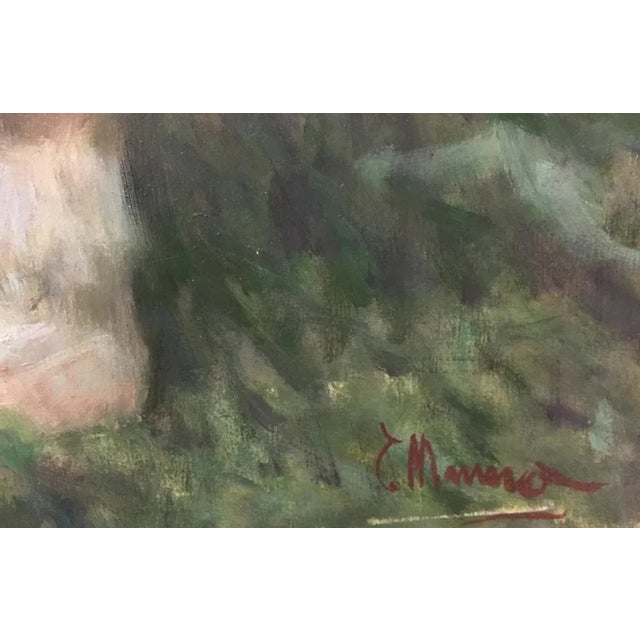 Tonino Manna, Italian School Child's Portrait, 2002, Oil on Canvas For Sale - Image 6 of 11