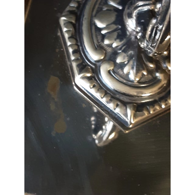 Vintage Set of 2 Collis and Co. Fine Silverplate Serving Dishes For Sale - Image 10 of 12