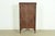 Limbert Style Antique Mission Oak Arts & Crafts Bookcase or China Cabinet, Circa 1910 For Sale - Image 9 of 10