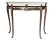 Vintage Italian Console Table with Marble Top, 1960 For Sale