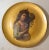 Gold Antique 19th Century Hand Painted Coulter & Long Pottery Charger Collector Plate For Sale - Image 8 of 10
