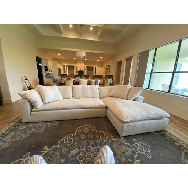 Restoration Hardware Cloud Collection Sectional Chairish