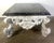 Rococo Monumental Painted Rococo Style Coffee Table W/ Marble Top For Sale - Image 3 of 15