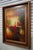 Age: Approx. 30 Years Old Details: Textured Oil Paint on Canvas Woman at Bar Nice Gold Finish Frame Unsigned But In Manner...