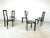 Metal Italian Regia Dining Chairs attributed to Antonello Mosca for Ycami, 1980s, Set of 6 For Sale - Image 7 of 12