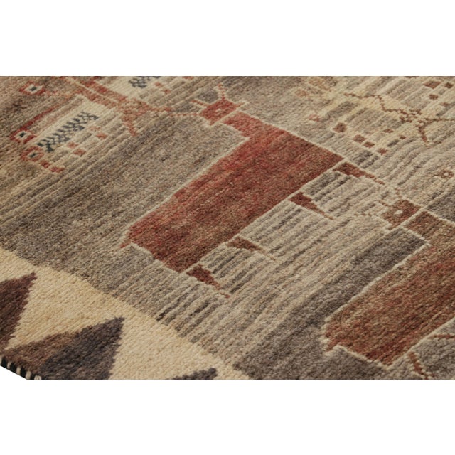 This vintage 4x6 Persian Gabbeh rug is the latest grand entry to Rug & Kilim’s curation of rare tribal pieces. Hand-...
