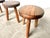 Vintage Tripod Stools in Beech, 1960s, Set of 3 For Sale - Image 6 of 10