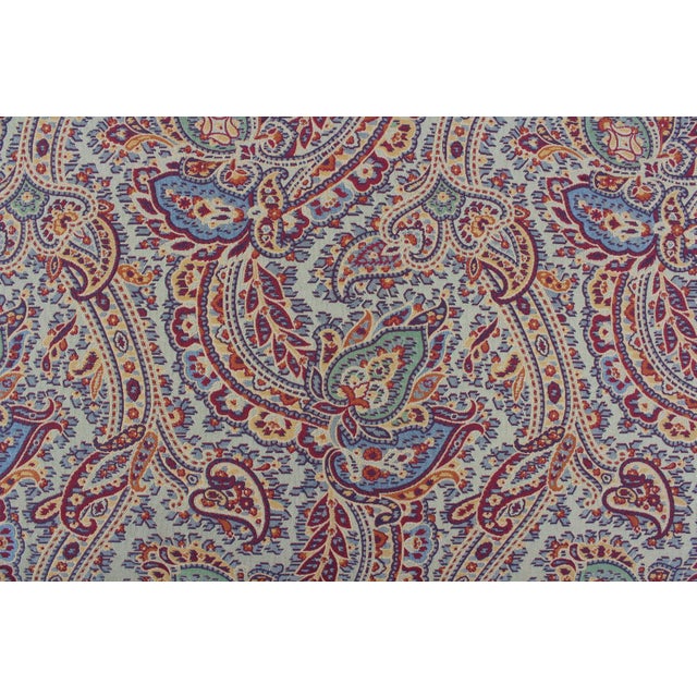 Hickory Chair Ottoman With Bouillon Trim For Sale - Image 14 of 15