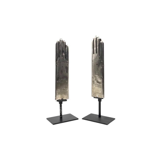 Glove Warmers from Hilaire et Cie Grenoble, France, 1940s, Set of 2 For Sale - Image 3 of 13