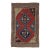 Antique Qashqai Geometric Medallion Rug, With Bold Tribal Design - Rug & Kilim For Sale