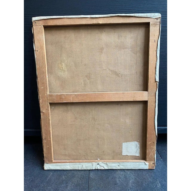 Edmond De Palezieux, Sailor on the Bridge, Oil on Canvas, 1892 For Sale - Image 6 of 7