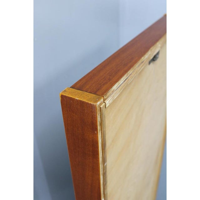 Mid-Century Standing Mirror with Shelf, Former Czechoslovakia, 1960s For Sale - Image 9 of 10