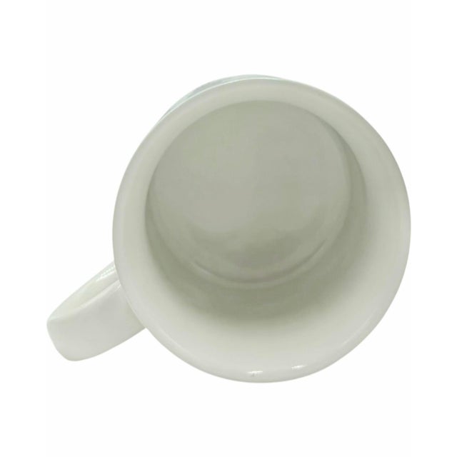 Ceramic Vintage 1980s Yuppie Novelty Ceramic Coffee Cup Mug For Sale - Image 7 of 11