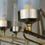 Large Mid-Century Italian Sculptural Chandelier in Brass and Glass, Italy, 1950s For Sale - Image 11 of 18