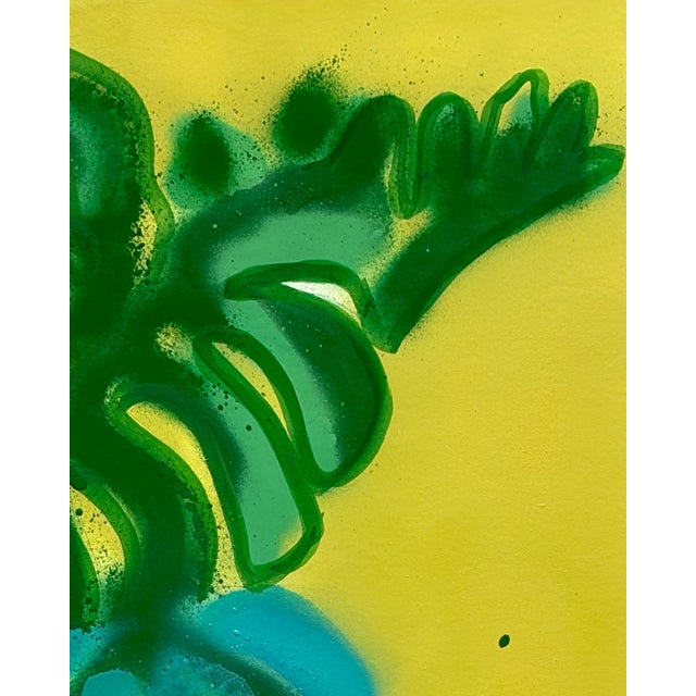 Monstera Deliciosa No. 1 Contemporary Painting by Susan Havens For Sale - Image 4 of 5