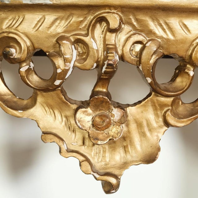 Baroque Style Console and Mirror Set, 1940s, Set of 2 For Sale - Image 15 of 18