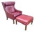 Set of Model 2204 Lounge Chair and 2202 Ottoman by Borge Mogensen For Sale