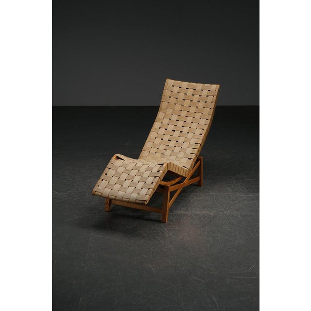 1960s Mid-Century Modern Adjustable Chaise Longue For Sale - Image 5 of 18