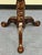 Chippendale Style Carved Mahogany Plant Stand Pedestal For Sale - Image 4 of 7