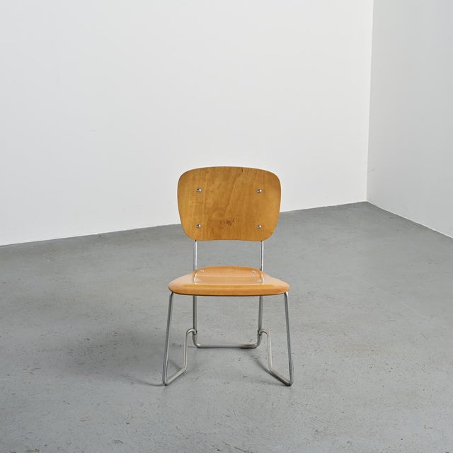 Mid-Century Modern Chairs by Armin Wirth for AluFlex, 1960s, Set of 6 For Sale - Image 3 of 13