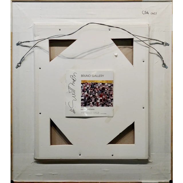 Harry Guttman -Nude Female on a Red Velvet -Oil Painting For Sale - Image 9 of 10